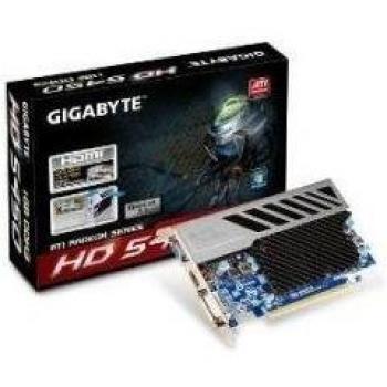 Gigabyte radeon hd5450 tarjeta grafica ati pcie memoria de 1 gb gddr3 1 gpu