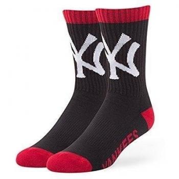 47 MLB Boston Red Sox '47 Bolt - Calcetines para hombre, color black/red, talla única