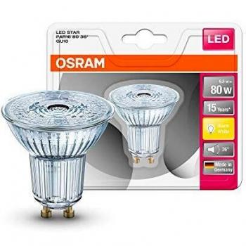 Osram Star Bombilla LED, GU1, 6.9 watts, Blanco [1 Unidad]