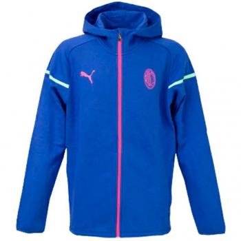 Chaqueta de fútbol Puma ACMs Hombre, diseño casual, material ligero y transpirable, cierre frontal con cremallera, bolsillos laterales con cremallera, logotipo de Puma en el pecho