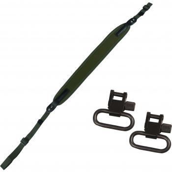Savage Island Correa de Neopreno para Colgar Arma de Aire o Escopeta + eslabones de 2,50 cm
