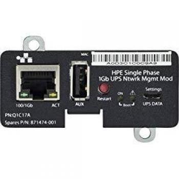HPE Single Phase 1 GB UPS Network Management Module