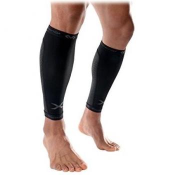 McDavid MDX609 Fitness - Mangas para pantorrilla, color negro