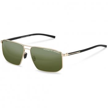Porsche Design P8696 Polarized B Men's Sunglasses Gold Size 61