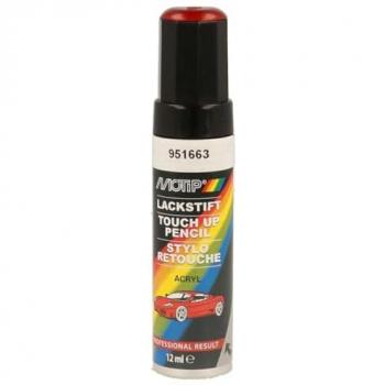 Motip Pincel Retoque Laca Combinación Vehículo Rojo Metalizado 951663