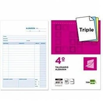 Liderpapel 17734 - Talonario