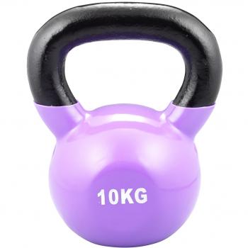 Trendy Sport pesa rusa de vinilo, 10 kg, morado