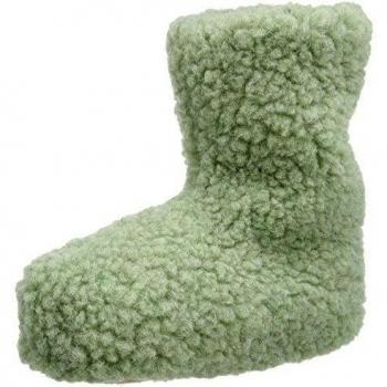 WOOLSIES Yeti Natural Wool, Zapatillas Altas Unisex Adulto, Verde