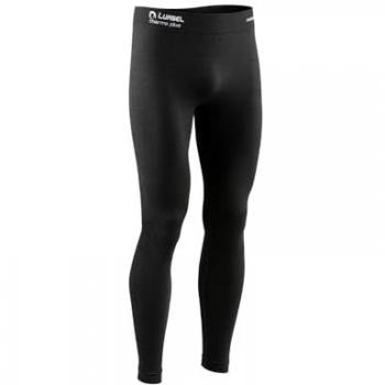 Pantalones Térmicos de Trail para Hombre Lurbel Merino Negra - Mallas Outdoor de Primera Capa