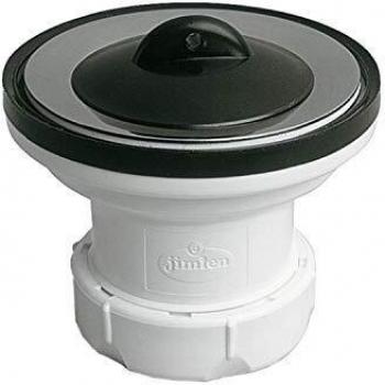 Jimten S-158 Válvula Fregadero, Acero, Estándar