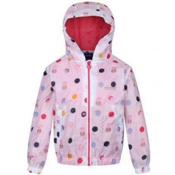 Chaqueta Impermeable de Peppa Pig con Lunares para Niños/Niñas