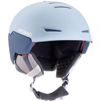 ATOMIC Revent+ AMID Casco de esquí All-Mountain, Cumple con Las Normas de Seguridad diámetro de Cabeza 55-59 cm, Unisex, Azul Claro, M