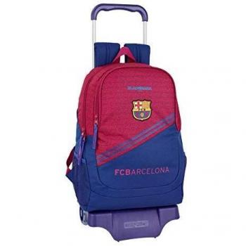 FC Barcelona Corporativa Oficial Mochila Escolar Con Carro 330x150x430mm
