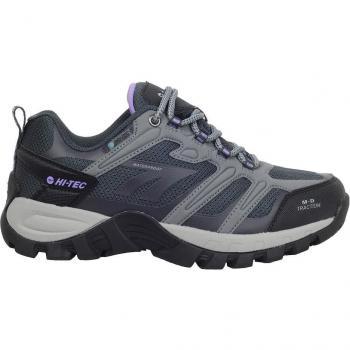 Hi-Tec Muflon Low WP Women's Cool Grey/Charcoal Waterproof Hiking Shoes