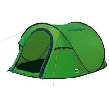 High Peak - Tienda emergente Vision 3 personas 235 x 180 x 100 cm verde