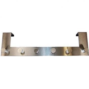 Jocca 6 Gancho Perchero de Puerta, de Metal, Multicolor, 39 x 11 x 4.3 cm