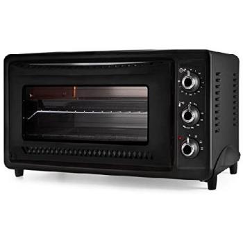Horno eléctrico de sobremesa Orbegozo 1450W con capacidad de 39 litros y selector de temperatura