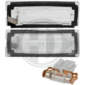 Piloto de matrícula DIEDERICHS 3484092 - Luz de matrícula, compatible con varios modelos de vehículos, fácil instalación, diseño duradero y resistente a condiciones climáticas adversas