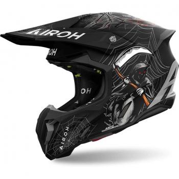 Airoh Casco de Cross Twist 3 Arcade Negro Gris (M)