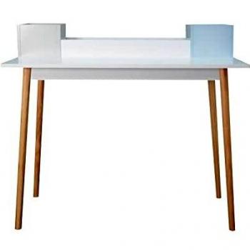THINIA HOME Escritorio White-Sky 100x50x90cm