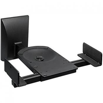 myWall HB5L - Soporte Universal de Pared para Altavoz, Color Negro