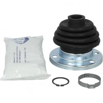 Kit de fuelles para eje de transmisión SASIC 4003444 - incluye fuelles, abrazaderas y componentes necesarios para la instalación, diseñado para garantizar un sellado óptimo y proteger el eje de transmisión contra la entrada de suciedad y humedad