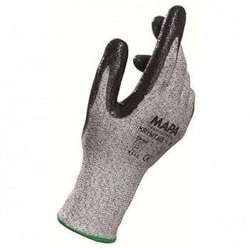 Guante Anticorte Krynit 563 Talla 8 Nivel B Resistente a Aceites y Grasas - Par de Guantes Negros