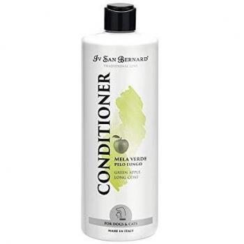 Bálsamo de Manzana Verde - Crema para Perros y Gatos - 500 ml - Ayudan al Desenredo de los Nudos Difíciles - Acción Emoliente - Ideal para Pelos Largos - IV San Bernard