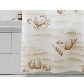 Gedy - Cortina G-Conchiglie Beige 180X200