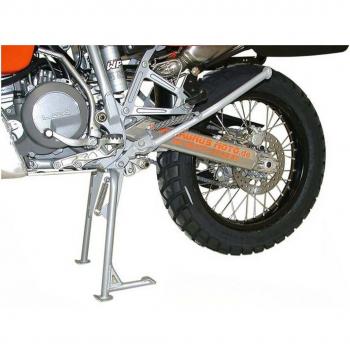 Béquille lateral SW-Motech plateada para montaje en caballete central