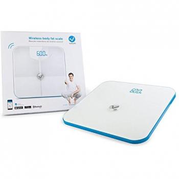 Ivyhealth- Báscula de Baño Para Medir La Grasa Corporal con Bluetooth