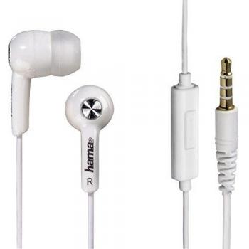 Hama HK2114 Binaurale Dentro de oído Color blanco - Auriculares