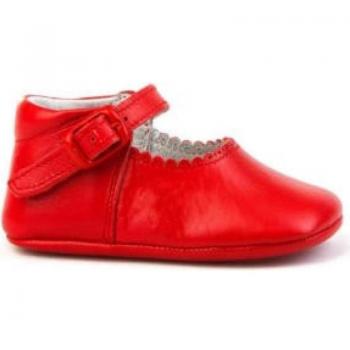 Zapatos de Niña Angelitos 240 Rojo, características: color rojo, diseño para bebés, cómodo y seguro para el pie del niño