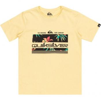 Quiksilver Camiseta De Niño De Manga Corta Modelo Tropical Rainbow