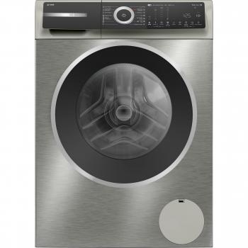 Bosch Serie 6 Lavadora de carga frontal 9 kg 1400 r.p.m. Acero inoxidable WGH244AXES