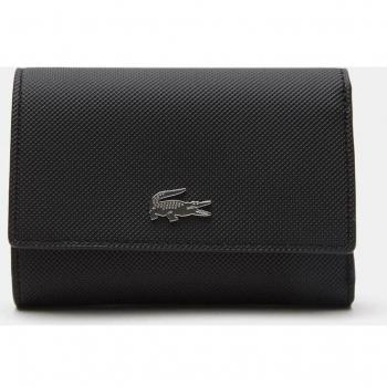 Billetera Lacoste Compact Wallet en negro