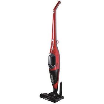 SOGO SS-16150-R Aspiradora vertical 2 en 1 Ciclónico | Sin cables | Cepillo Motorizado | Silencioso | Aspiradora Fácil de Limpiar | 150W - Color Rojo y Gris
