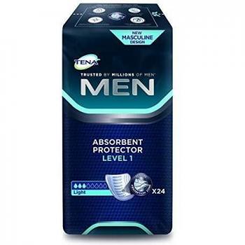 Tena hombres nivel 1 inserciones, 24 piezas
