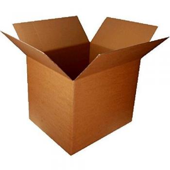 Caja Plegable de Cartón Ondulado SMARTBOXPRO 500x400x400 mm, Capacidad 30 kg, Color Marrón (Paquete de 10)