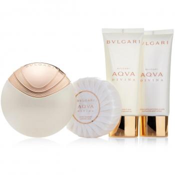 Bulgari Aqua Divina Set contains Eau de Toilette Spray 65 mlSoap 150 gShower Gel 100 ml
