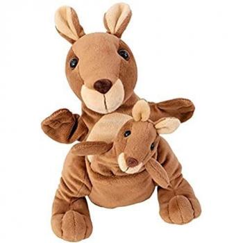 Beleduc 40450 - Marioneta de Mano, diseño de Madre e Hijo, Multicolor