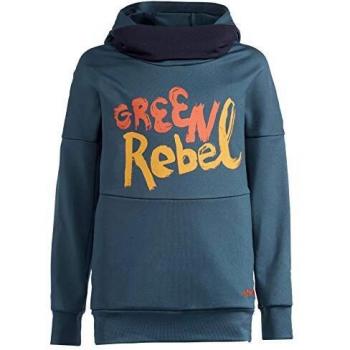 VAUDE Sudadera Unisex Infantil Awilix con Capucha, Unisex niños, Suéter pulóver, 41119, Azul mar, 134-140 cm