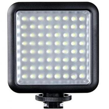 Godox LED64 Video Light - Lámpara de LEDs para Iluminación Continua en Video, Luz Blanca