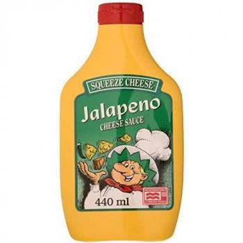Squeeze Jalapeño Cheese Microwaveable 440 ml