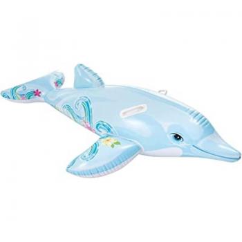 Intex 58535NP - Figura Hinchable para Piscina Delfín con 2 Asas, 175 x 66 cm