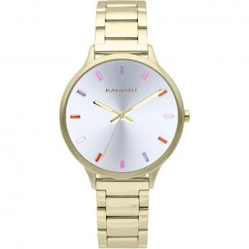 Reloj Radiant Mykonos RA608202 Mujer de Acero y Correa Dorada