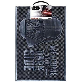 Pyramid International Felpudo de Caucho Star Wars Welcome to Dark Side, Negro, 40 x 60