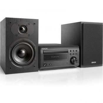 Denon D-M41DAB Sistema Hi-Fi con CD, Bluetooth, Sintonizador FM/AM, 60W, Negro