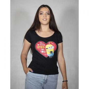 Camiseta manga corta verano mujer Minions