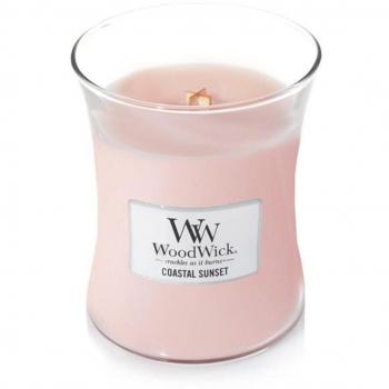 Woodwick Coastal Sunset Scented Candle with Wooden Wick 275 g